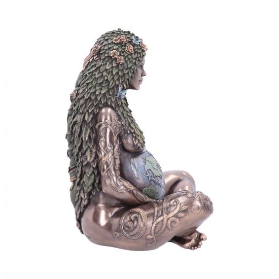 KIWINI Ghia Madre Terra Statua Terra Madre Figura Ornamento Giardino Decorazione Esterna 